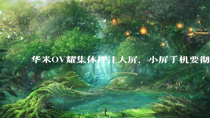 华米OV耀集体押注大屏，小屏手机要彻底凉了？_屏幕_vivo_直板机
