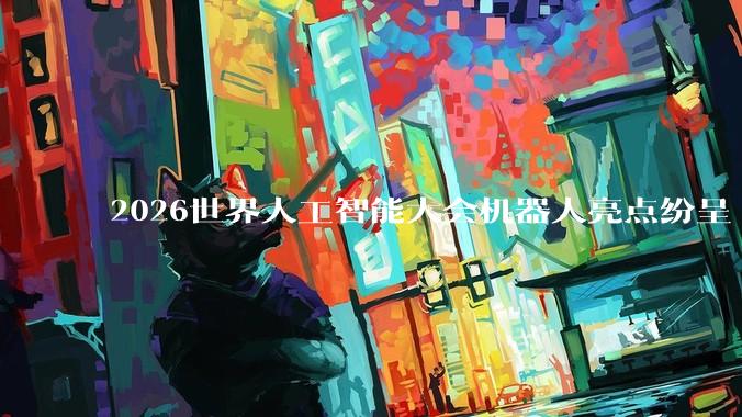 2026世界人工智能大会机器人亮点纷呈