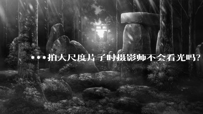 ***拍大尺度片子时摄影师不会看光吗？